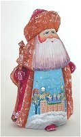 Santa with Church